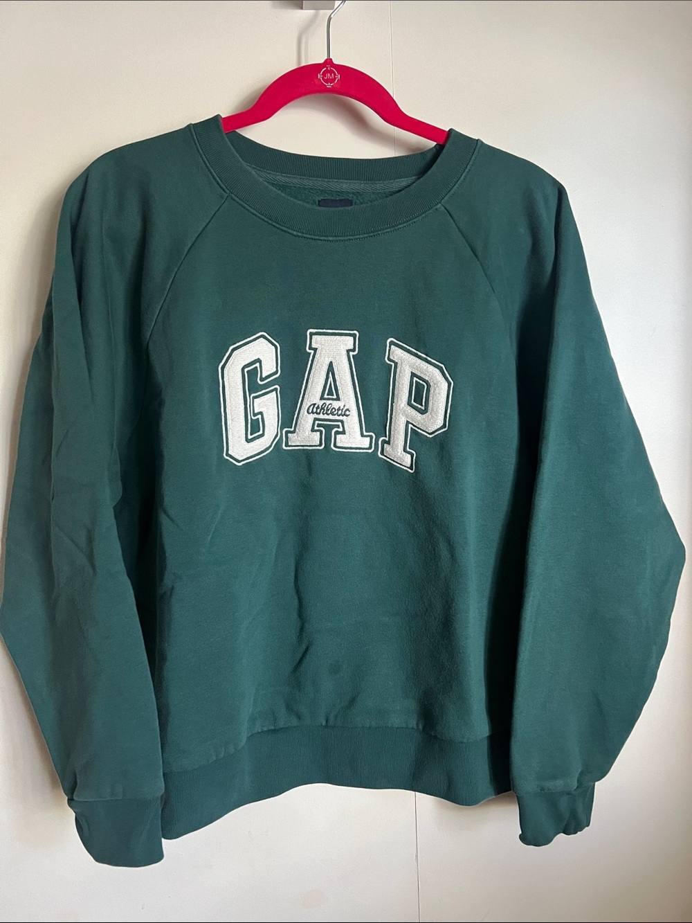 GAP Forest Green Logo Crewneck Sweatshirt